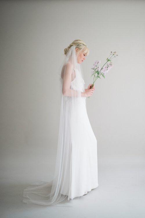 Gemma Draped Wedding Veil